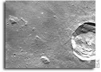 Kepler Crater as seen by SMART-1