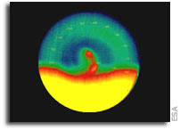 Double vortex at Venus South Pole unveiled
