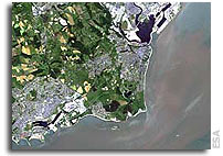 ESA ALOS image of Cardiff, Wales