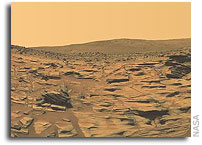 'Gibson' Panorama by Spirit at 'Home Plate'
