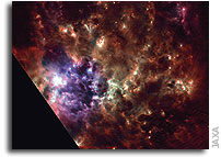 AKARI's view of Large Magellanic Cloud � star formation at work