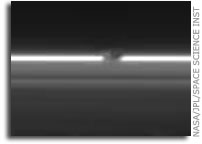 Epimetheus and Saturn's Rings