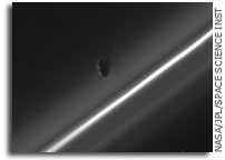 Prometheus and Saturn's Rings (2)