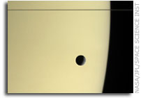 Tethys - Adrift at Saturn