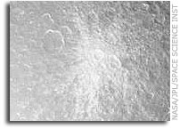 NASA Cassini Image: Revisiting the Splat on Rhea