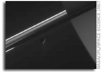 Dark Side of Saturn and Enceladus
