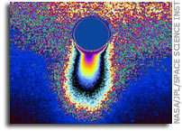 Could Enceladus' Icy Plumes Pose A Threat to Cassini?