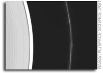 NASA Cassini Image: Saturn's Rings - Two Sculptors