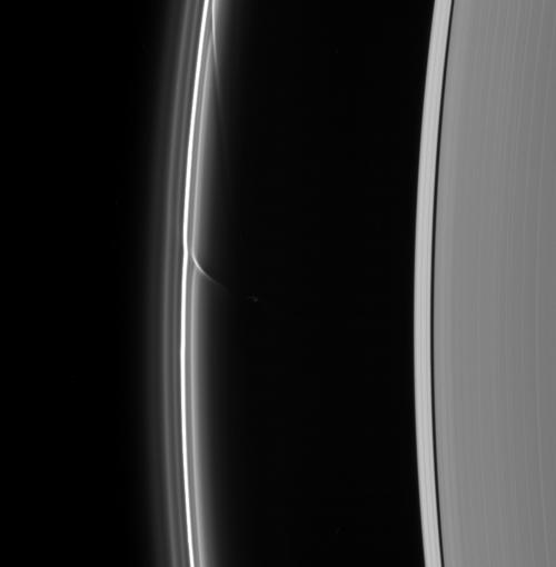 The Rings and Moons Dance