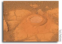 Opportunity Takes a Last Look at Rock Exposure Before Heading to 'Victoria Crater'