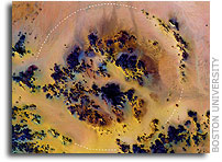 Largest Crater in the Great Sahara Discovered by Boston University Scientists