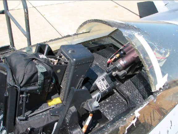 f4 phantom canopy jettison actuator