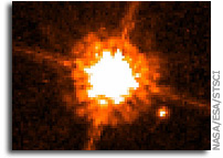 Planet or failed star? Hubble photographs one of the smallest stellar companions ever seen
