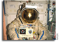 An Empty Spacesuit Becomes an Orbital Experiment