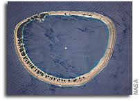 Space Station Imagery: Nukuoro Atoll