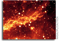 Astronomers Report Unprecedented Double Helix Nebula Near Center of the Milky Way