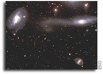 The Hooked Galaxy - ESO's VLT Image of Supernova in Interacting Galaxy
