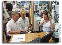 Commercial Space Tourists Daisuke Enomoto and Anoushek Ansari Train at RSC Energia