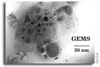 Interplanetary dust particles: reproducing GEMS-like structure in the laboratory