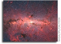 Spitzer Captures Our Galaxy's Bustling Center