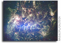NASA Spitzer Maps Evolution in the Large Magellanic Cloud