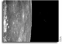 SMART-1 star tracker views the Moon in earthshine