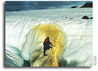 Arctic expedition will investigate alien-like glacier