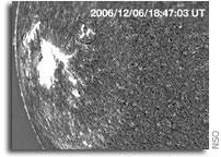 Telescope spots solar tsunami