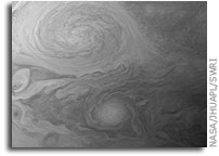 NASA New Horizons: LORRI Takes an Even Closer Look at the Little Red Spot on Jupiter