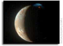 New Horizons Color Image of Erupting Volcano on Io