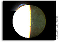 NASA New Horizons Image of Io: The Colors of Night