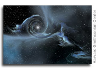 Massive Black Hole Smashes Record