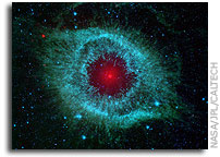 Comets Clash at Heart of Helix Nebula