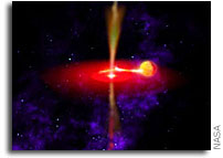 NASA Scientists Pioneer Technique for Weighing Black Holes