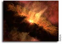Water Vapor Seen 'Raining Down' On Young Star System