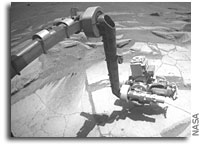 Opportunity Perseveres Despite Stall in Robotic Arm