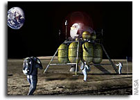 Earth's magnetic field could help protect astronauts working on the moon