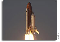 Space Shuttle Atlantis Is Space Station Bound