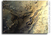 NASA Mars Reconnaissance Orbiter CRISM Imagery: Phyllosilicate and Olivine around a Fracture in Nili Fossae