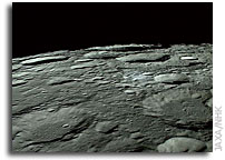 KAGUYA (SELENE) World's First Image Taken of the Moon  by HDTV