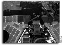 Spirit's Solar Panels Get A Spring Cleaning