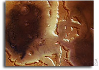 Breathtaking views of Deuteronilus Mensae on Mars