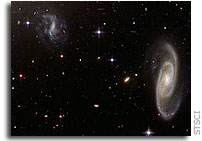 Hubble Image of Galaxy Cluster Abell S0740