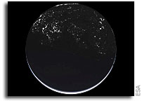 Rosetta: OSIRIS' view of Earth by night
