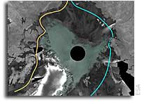 Satellites witness lowest Arctic ice coverage in history