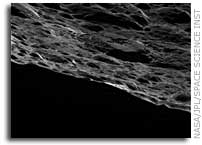 Iapetus Closeup - 3