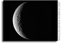 Rhea from 326,629 kilometers