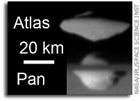 Images of Saturn's Small Moons Tell the Story of Their Origins