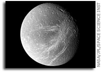 Scratches on Dione