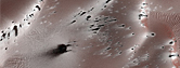HiRISE at One Year: Student Image of the Week-Seasonal Changes of South Polar Dark Dune Field